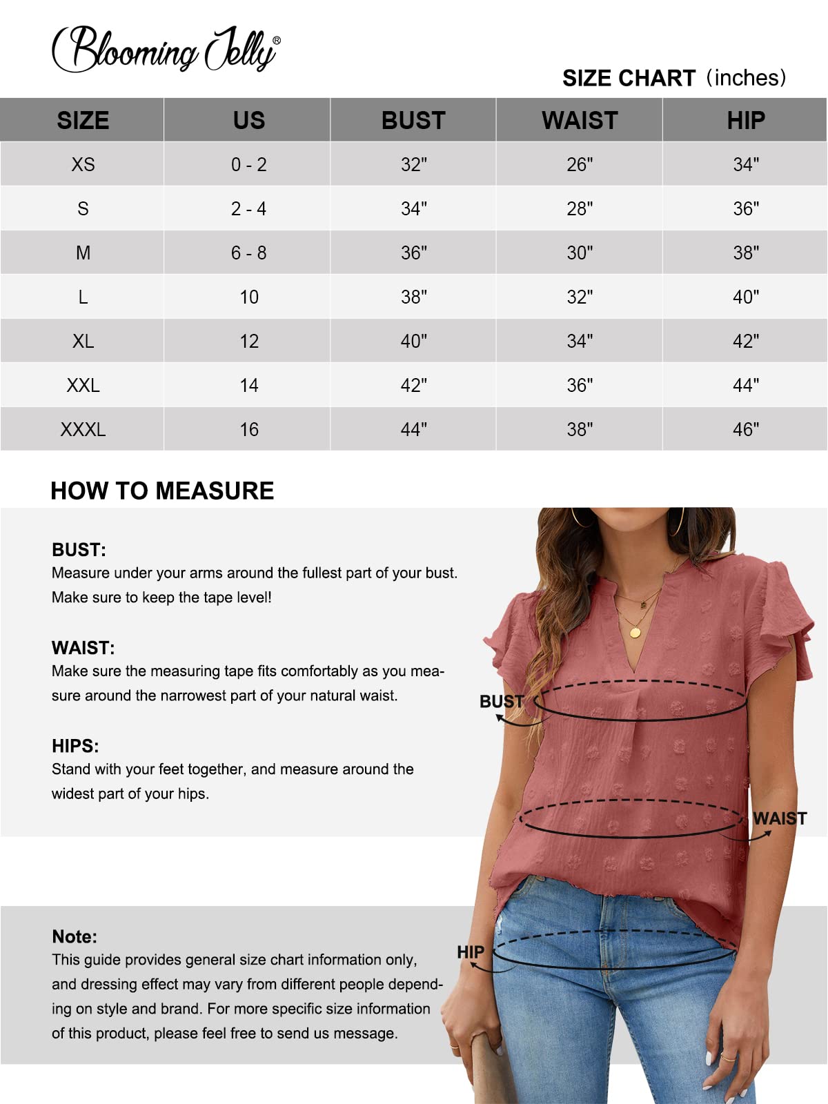 Womens White Blouse V Neck Ruffle Sleeve Flowy Shirts Dressy Casual Cute Tops