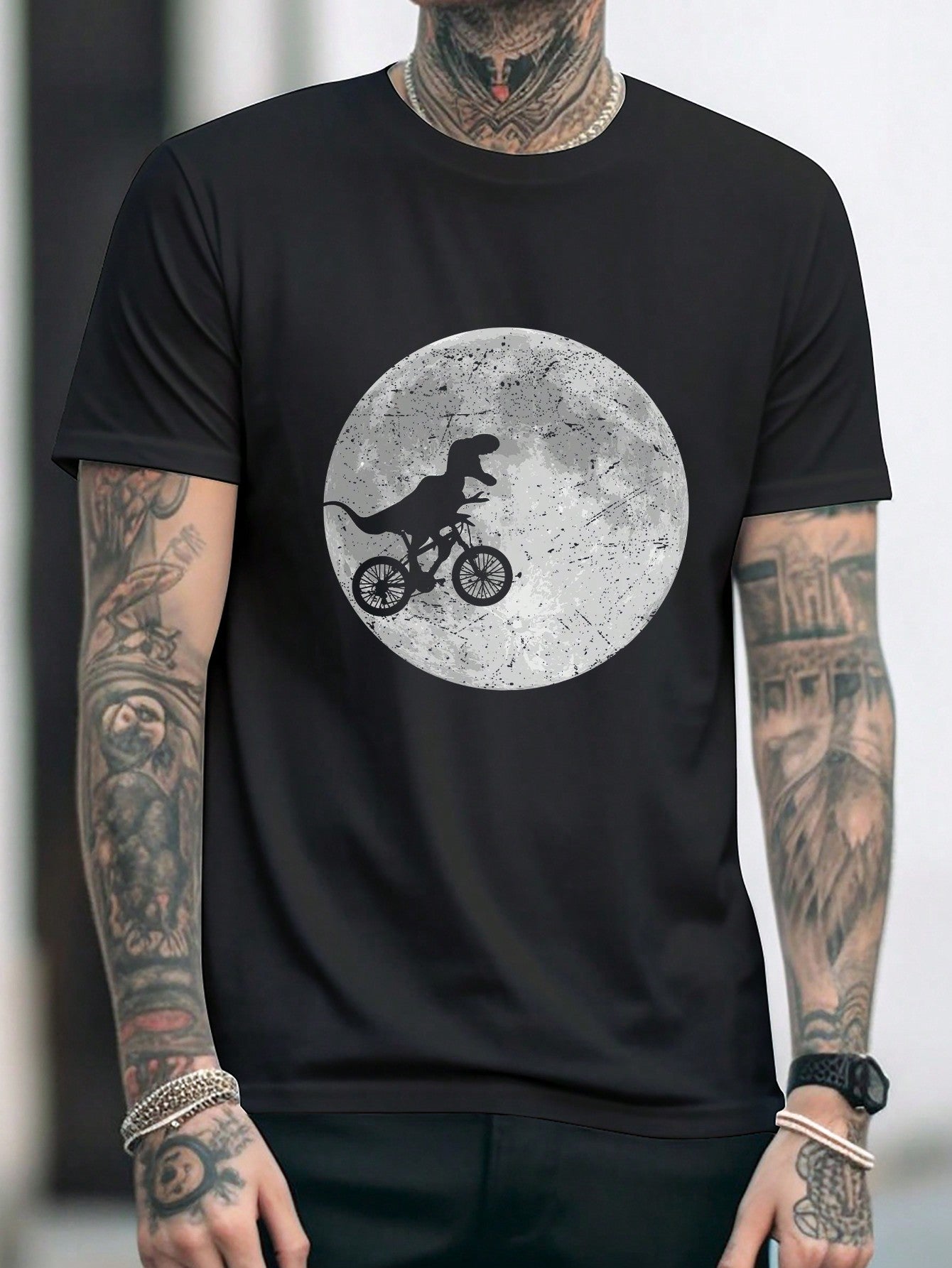 Men Cartoon Graphic Tee