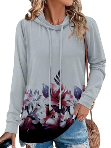 Women's Pullover Hoodies Girls Trendy Fashion Tops Hooded Sweatshirts