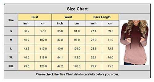 Women's Pullover Hoodies Girls Trendy Fashion Tops Hooded Sweatshirts
