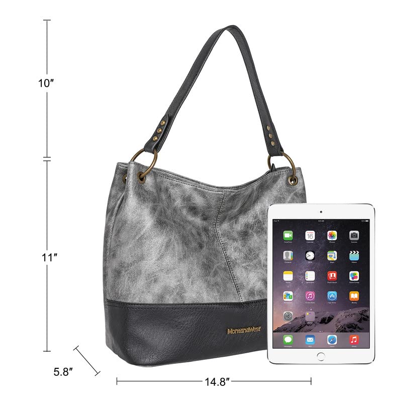Hobo Bag Purses and Handbags for Women Top Handle Handbags with Zipper
