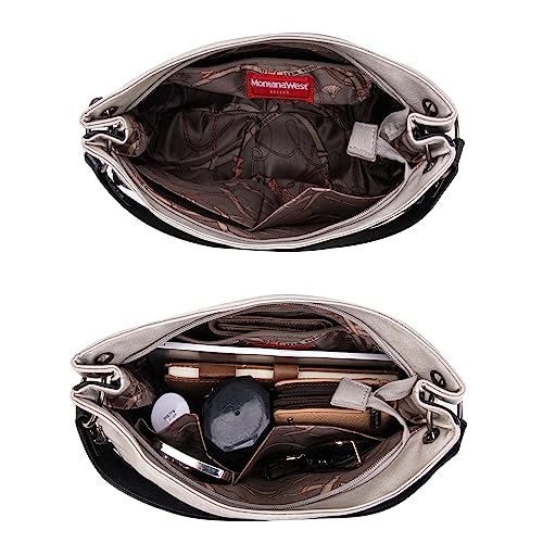 Hobo Bag Purses and Handbags for Women Top Handle Handbags with Zipper
