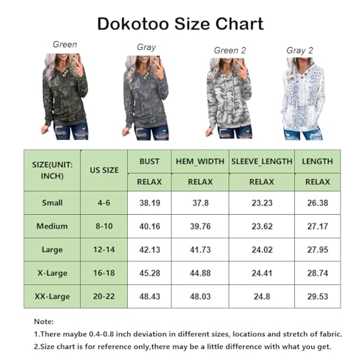 Women's Casual Long Sleeve Hoodies Sweatshirts Drawstring Pullover Tunic Tops With Pockets