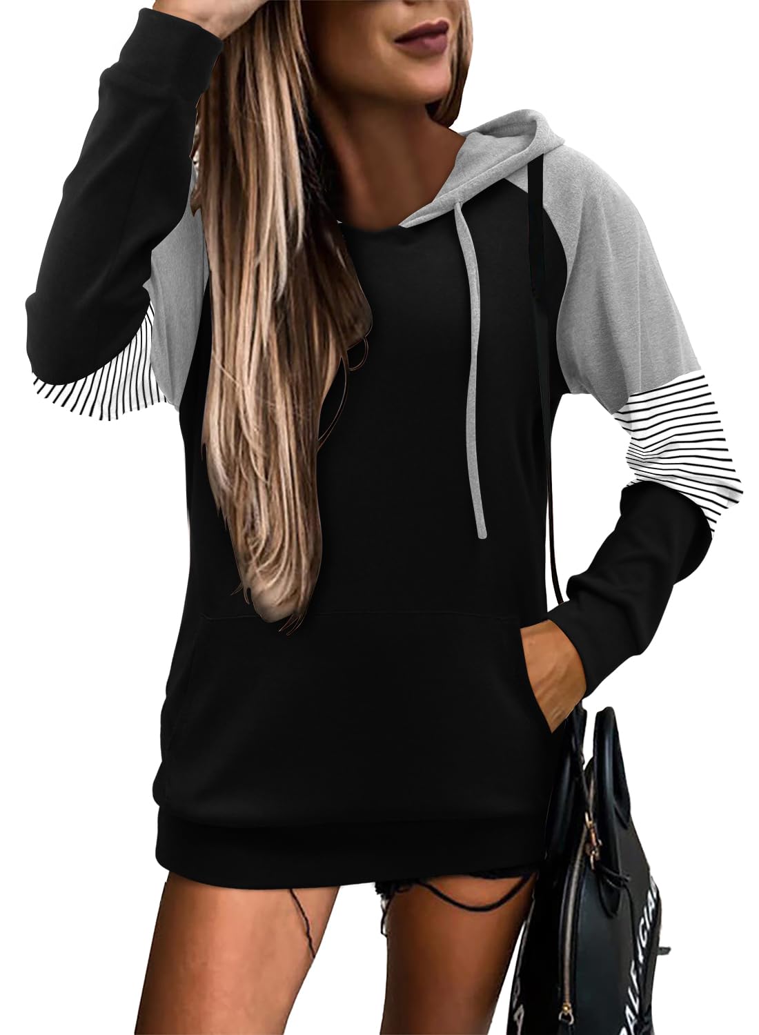 Women's Pullover Hoodies Girls Trendy Fashion Tops Hooded Sweatshirts