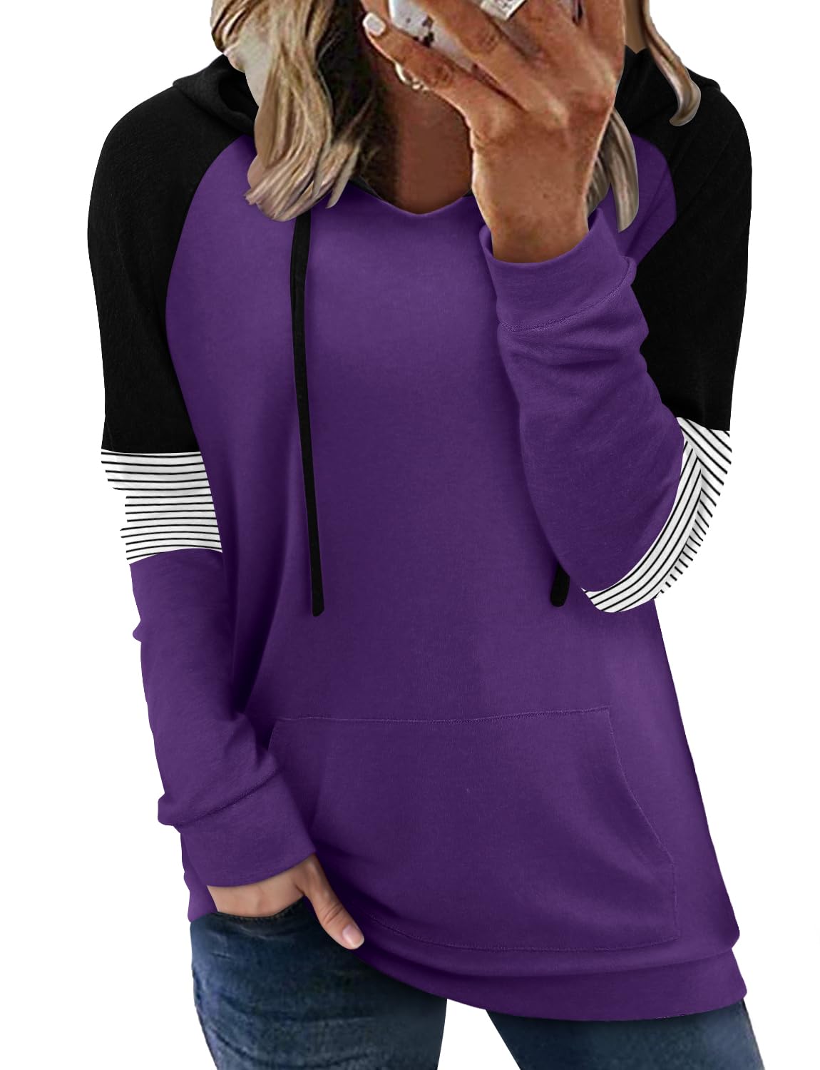 Women's Pullover Hoodies Girls Trendy Fashion Tops Hooded Sweatshirts