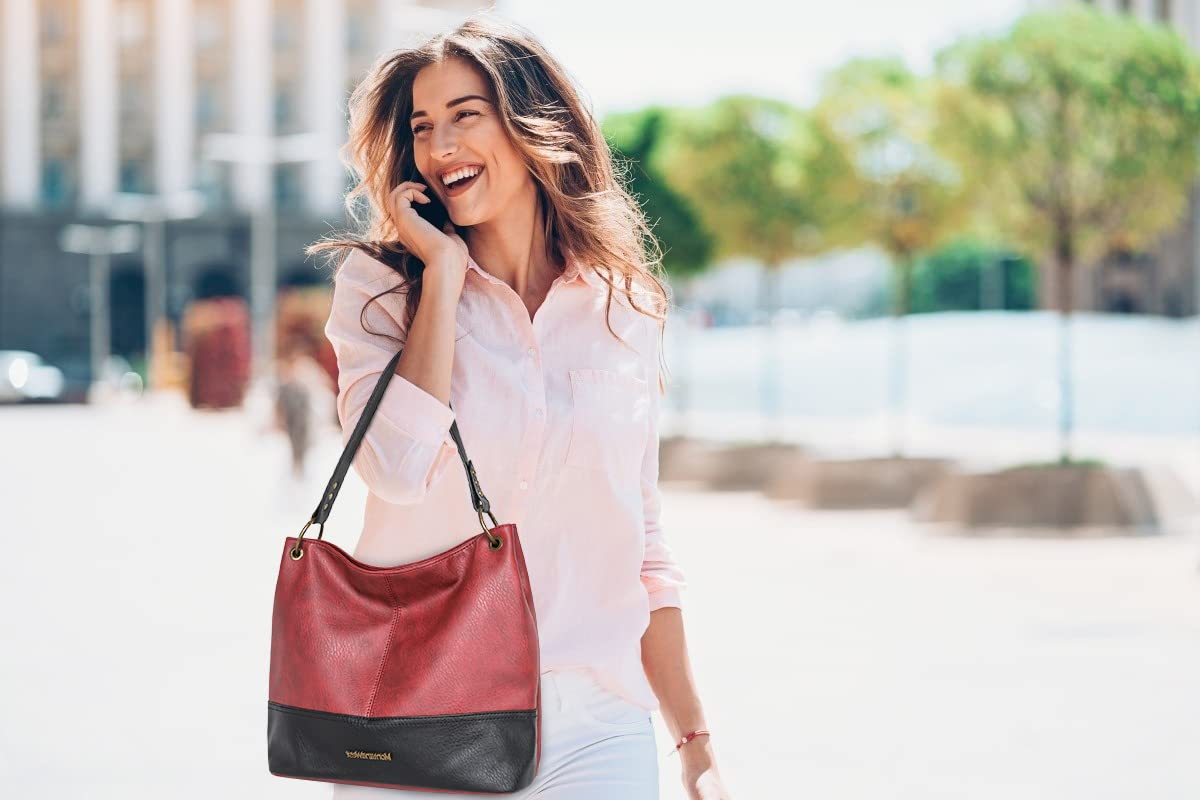 Hobo Bag Purses and Handbags for Women Top Handle Handbags with Zipper