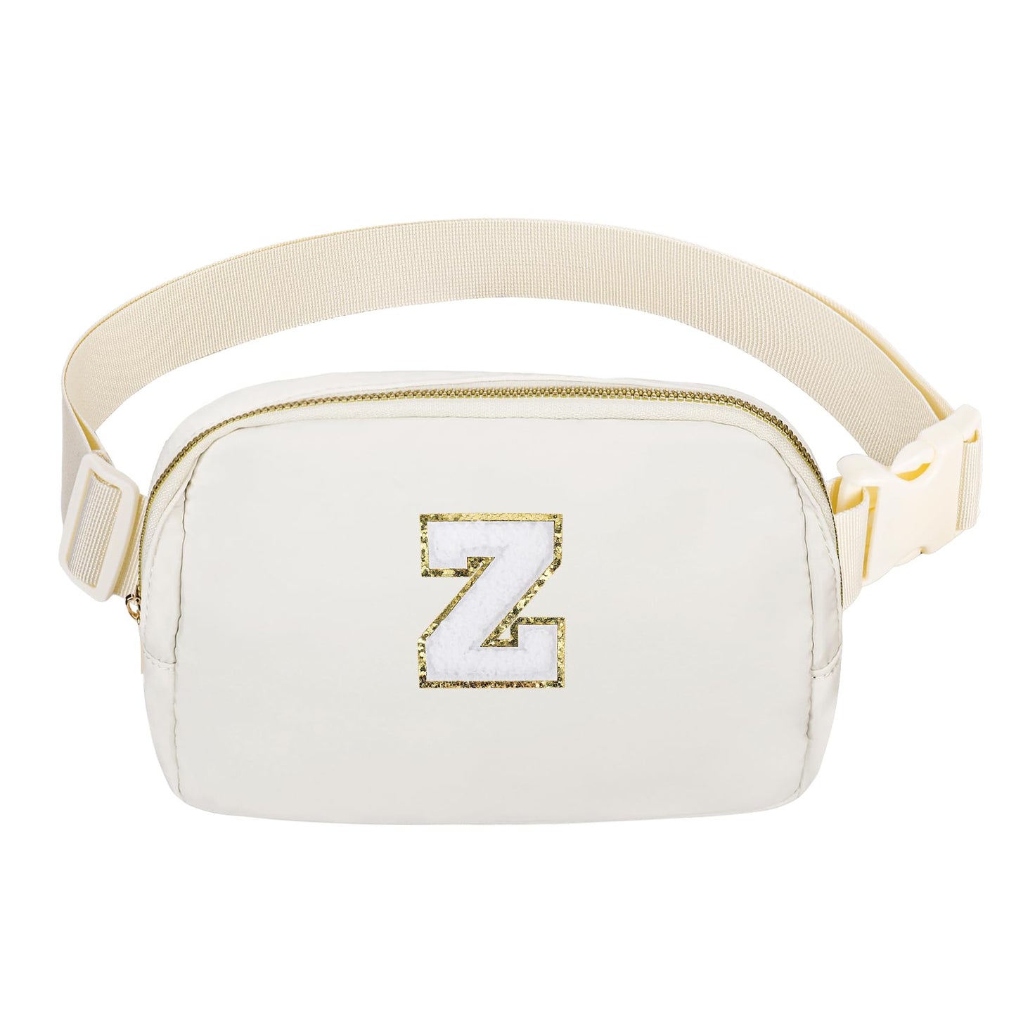 VOROLO Fanny Pack Christmas Gift For Women And Men Crossbody Bag Belt Bag Bum Bag with Adjustable Strap for Sports Black