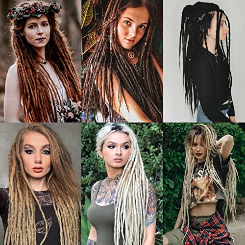Dreadlock Extensions Hippie Single Ended Dreads