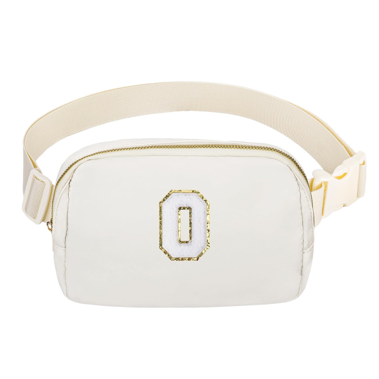 VOROLO Fanny Pack Christmas Gift For Women And Men Crossbody Bag Belt Bag Bum Bag with Adjustable Strap for Sports Black