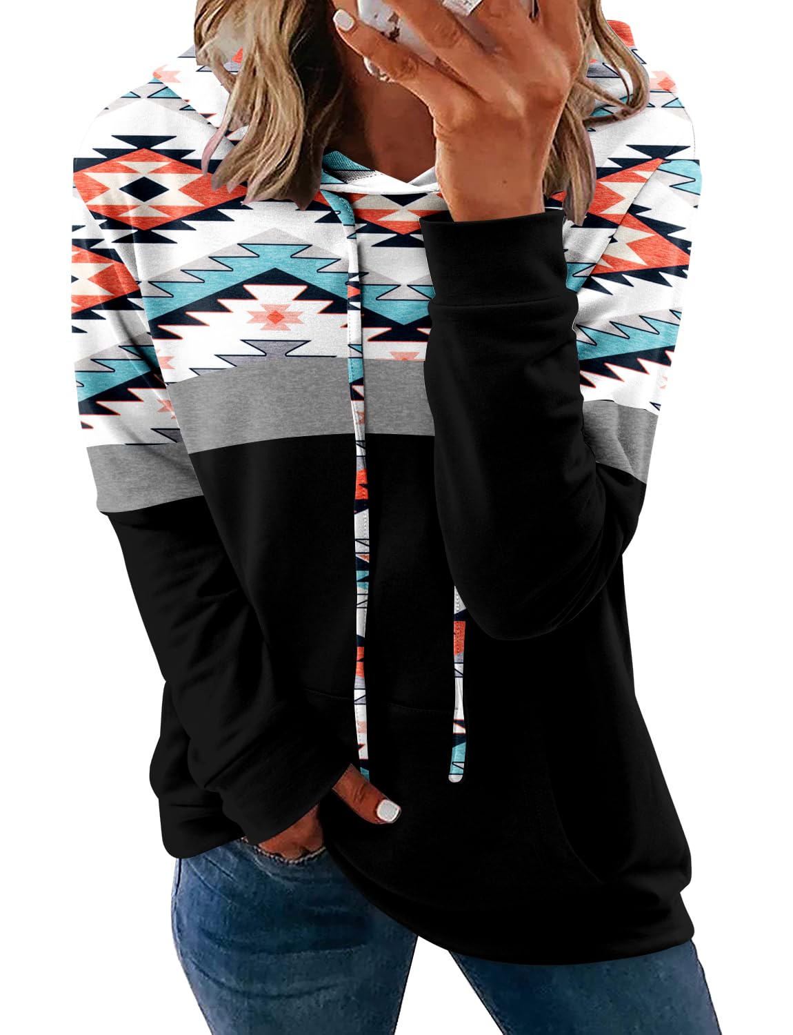Women's Pullover Hoodies Girls Trendy Fashion Tops Hooded Sweatshirts