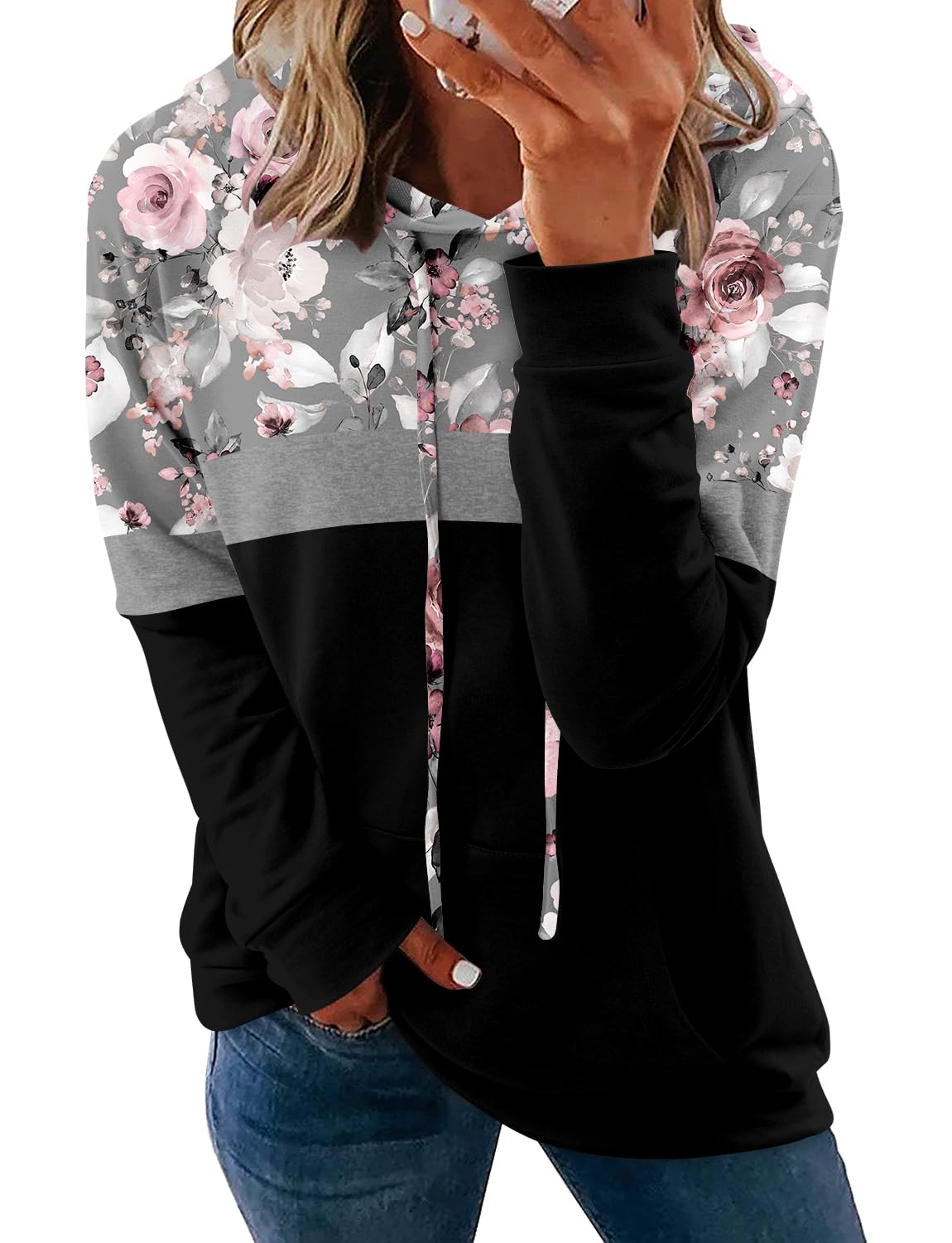 Women's Pullover Hoodies Girls Trendy Fashion Tops Hooded Sweatshirts