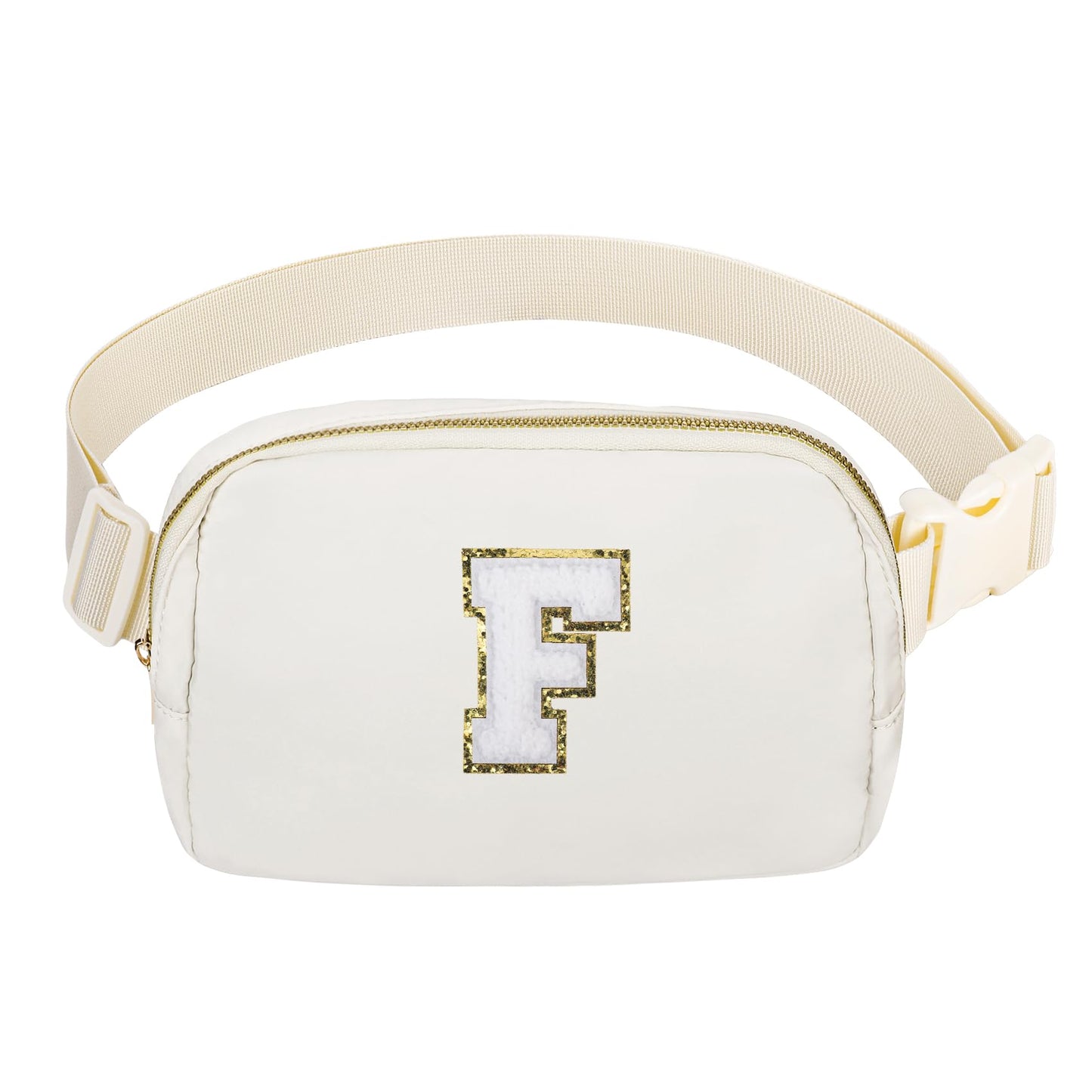 VOROLO Fanny Pack Christmas Gift For Women And Men Crossbody Bag Belt Bag Bum Bag with Adjustable Strap for Sports Black