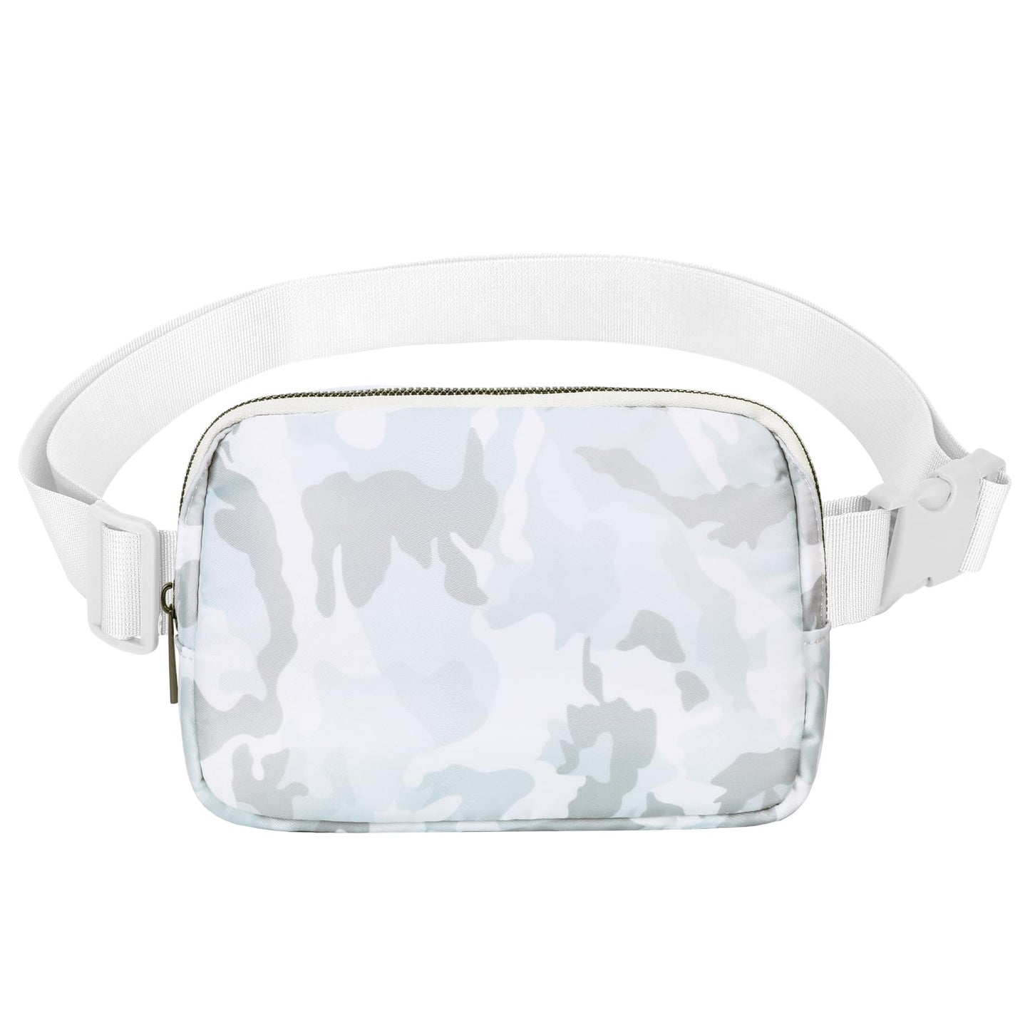 VOROLO Fanny Pack Christmas Gift For Women And Men Crossbody Bag Belt Bag Bum Bag with Adjustable Strap for Sports Black