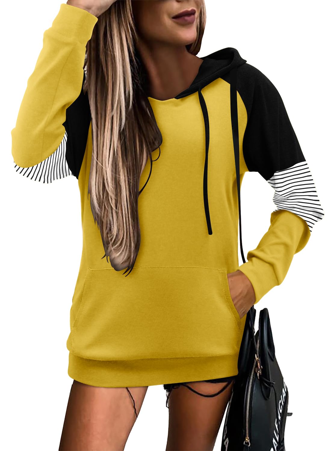 Women's Pullover Hoodies Girls Trendy Fashion Tops Hooded Sweatshirts