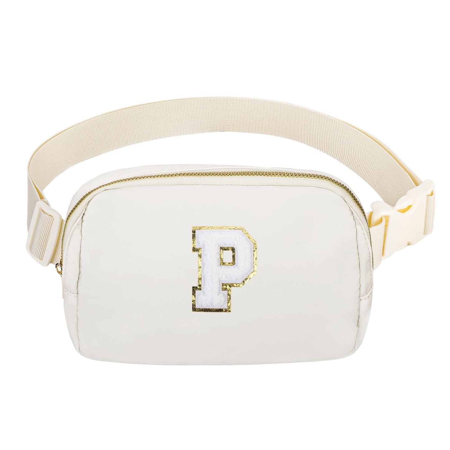 VOROLO Fanny Pack Christmas Gift For Women And Men Crossbody Bag Belt Bag Bum Bag with Adjustable Strap for Sports Black