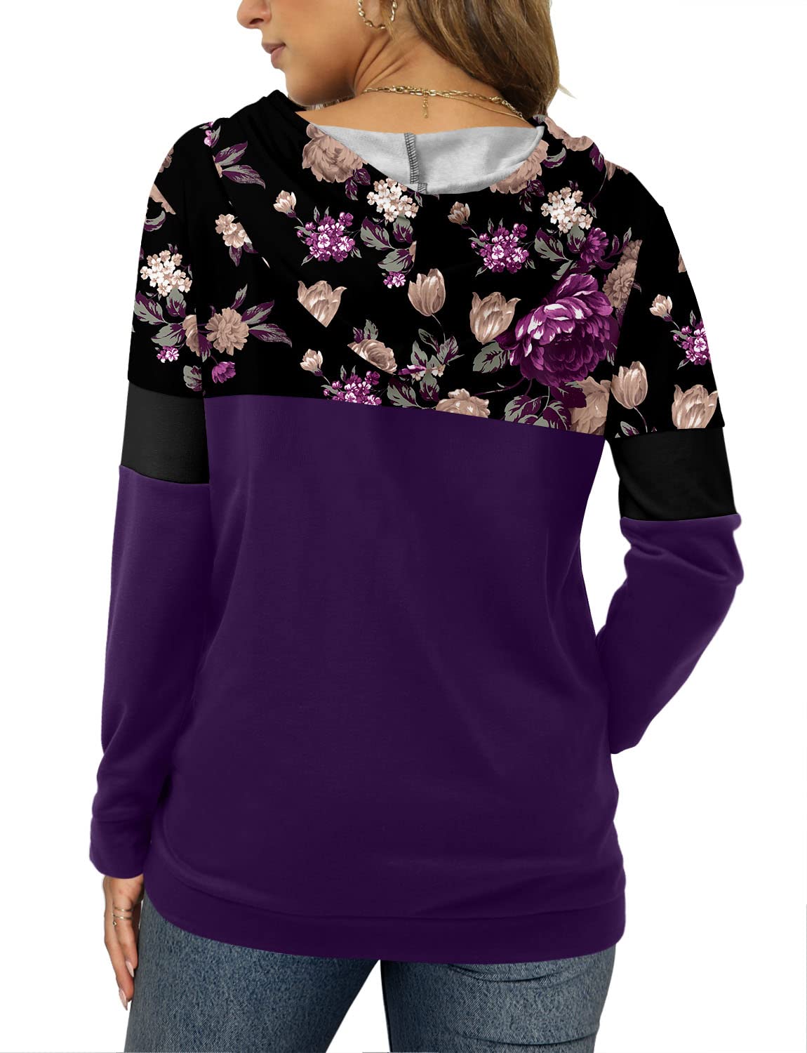 Women's Pullover Hoodies Girls Trendy Fashion Tops Hooded Sweatshirts