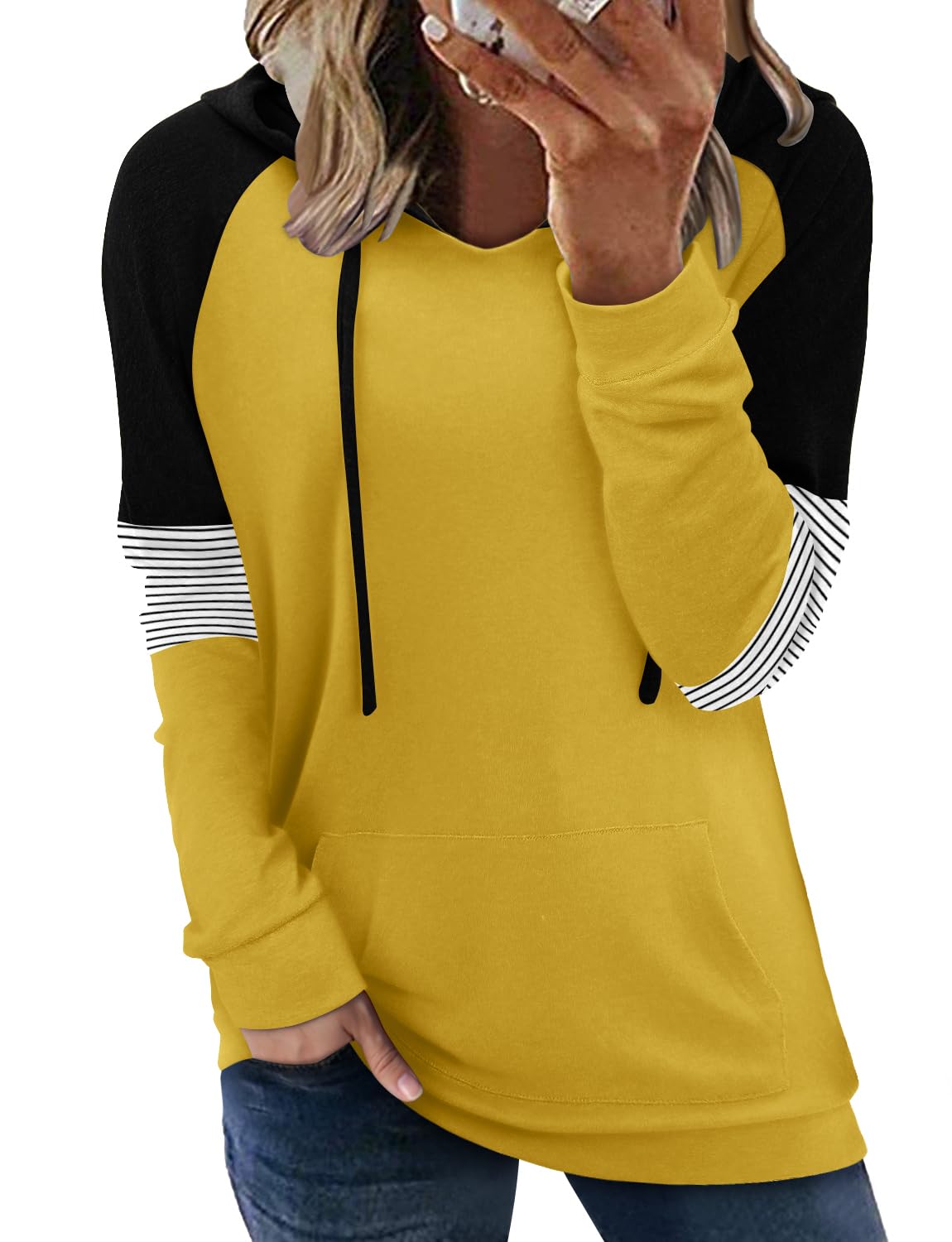 Women's Pullover Hoodies Girls Trendy Fashion Tops Hooded Sweatshirts