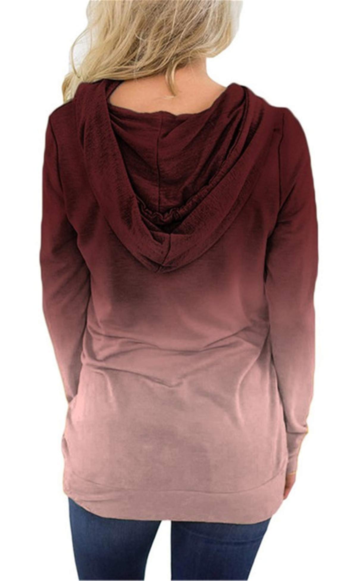 Women's Pullover Hoodies Girls Trendy Fashion Tops Hooded Sweatshirts