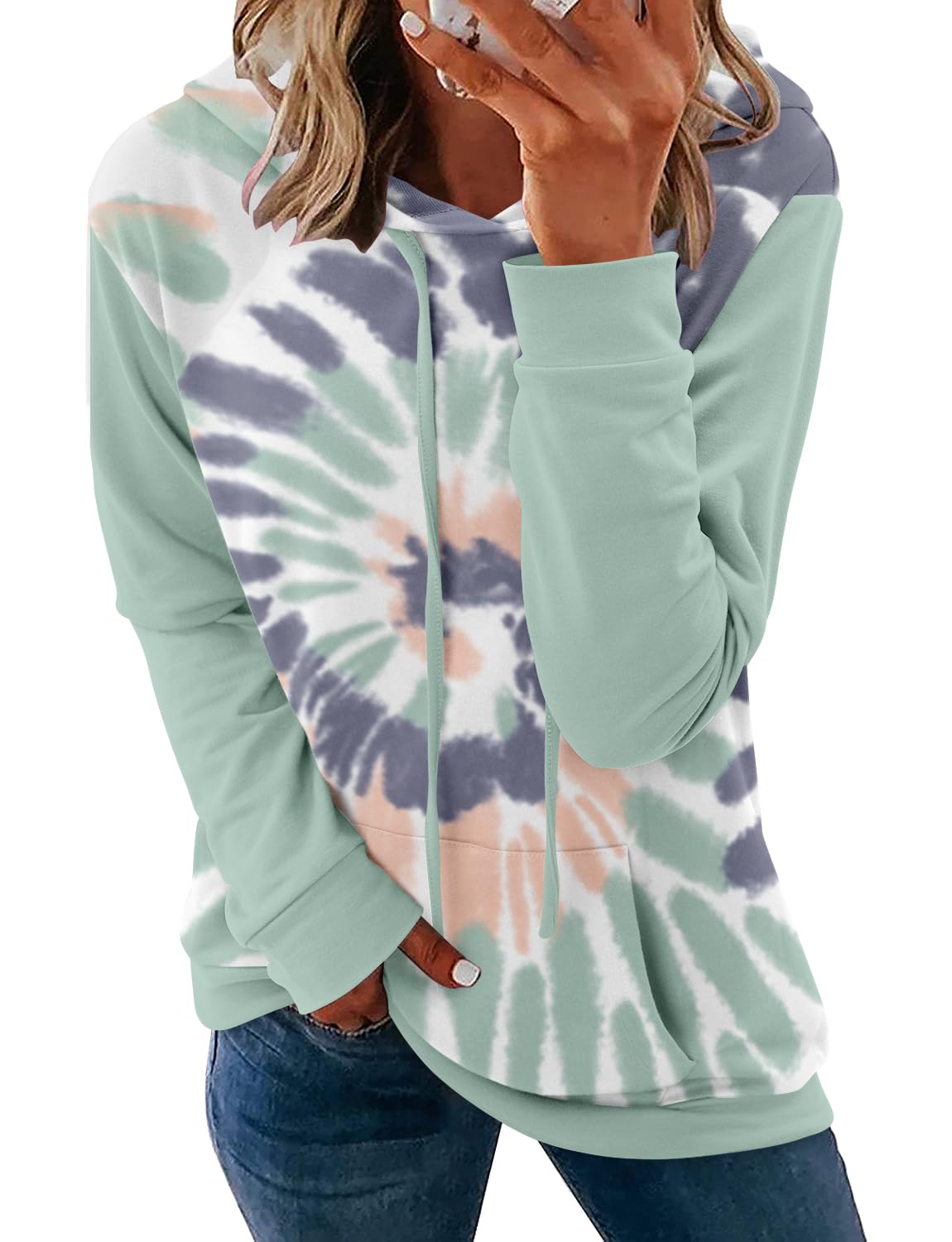 Women's Pullover Hoodies Girls Trendy Fashion Tops Hooded Sweatshirts