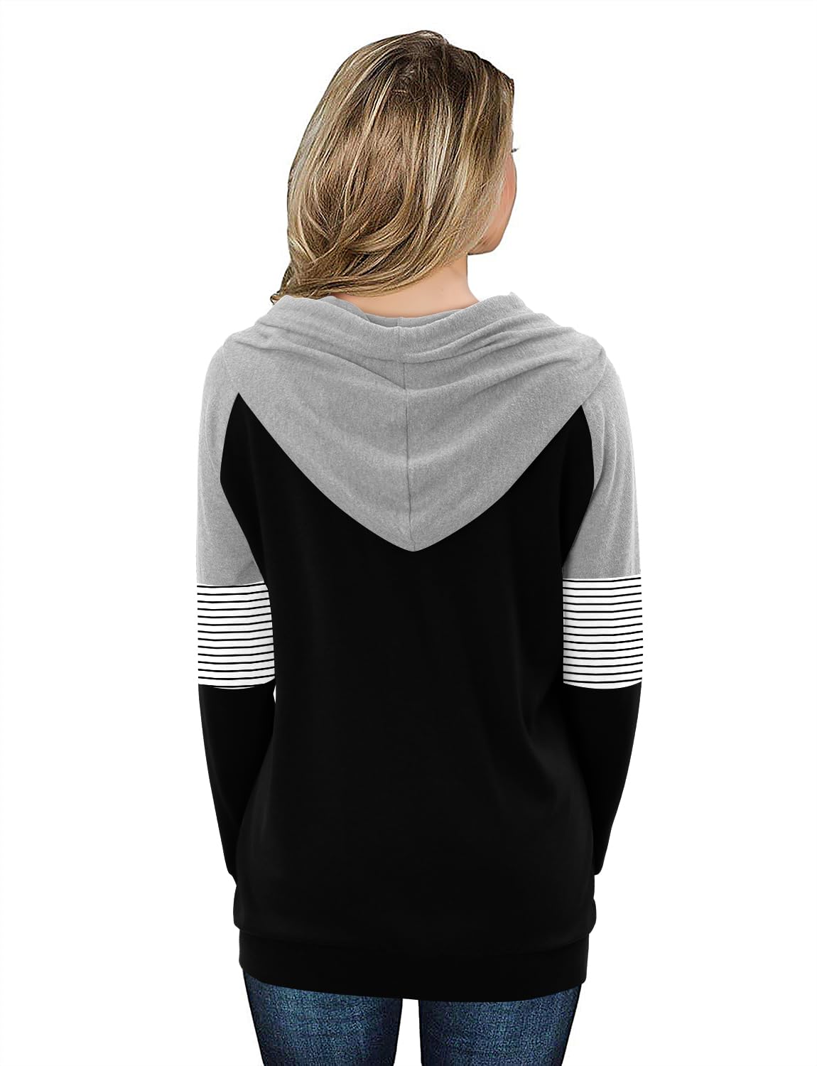 Women's Pullover Hoodies Girls Trendy Fashion Tops Hooded Sweatshirts