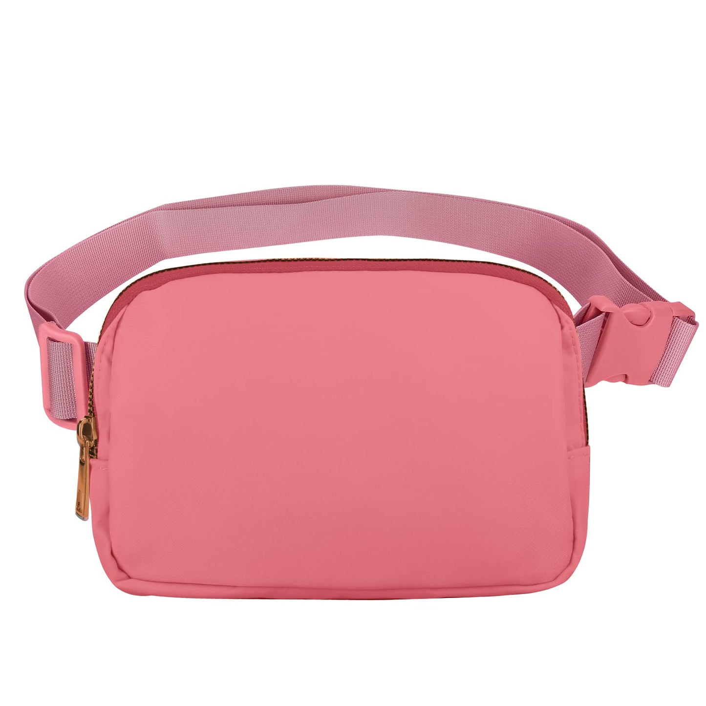 VOROLO Fanny Pack Christmas Gift For Women And Men Crossbody Bag Belt Bag Bum Bag with Adjustable Strap for Sports Black