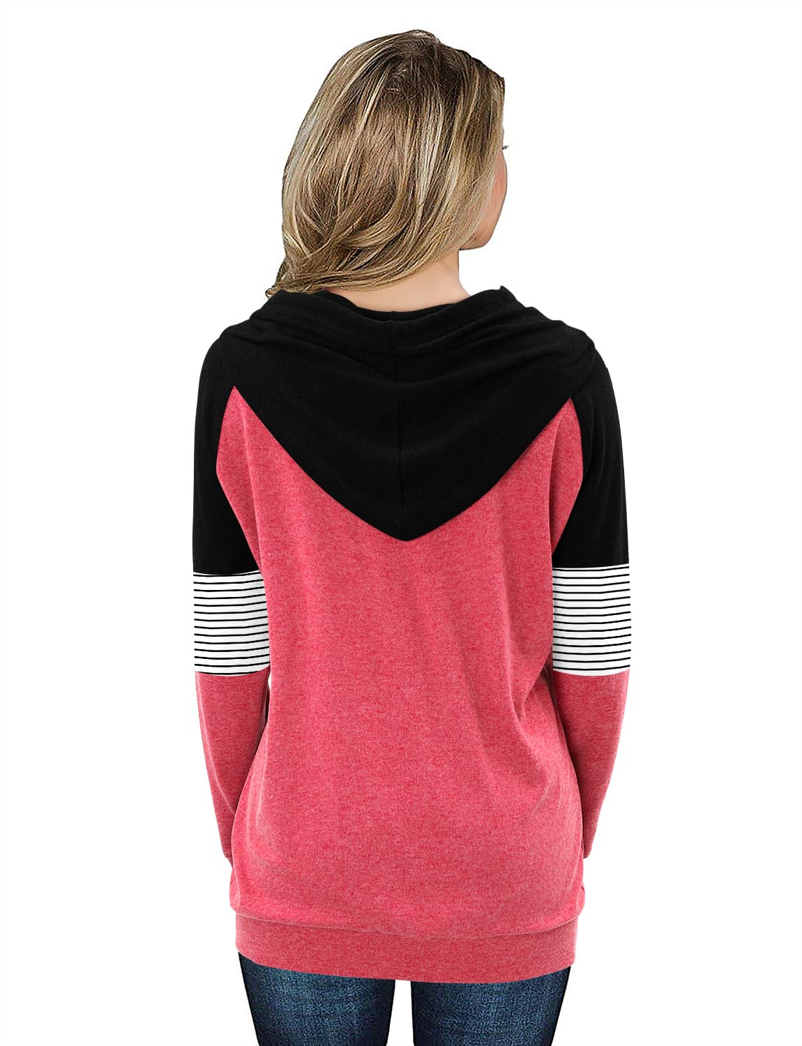 Women's Pullover Hoodies Girls Trendy Fashion Tops Hooded Sweatshirts