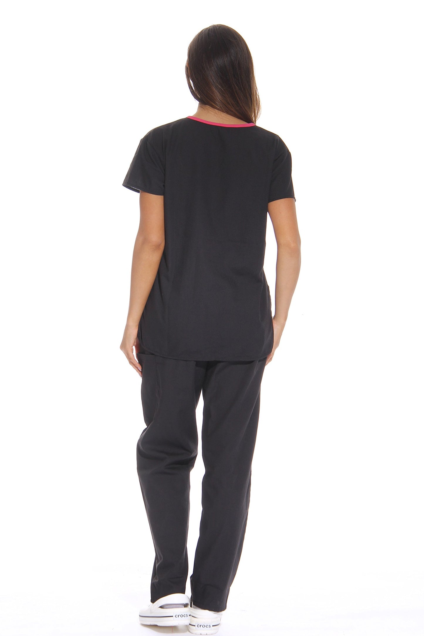 Just Love Women's Scrub Sets Medical Scrubs (Mock Wrap)