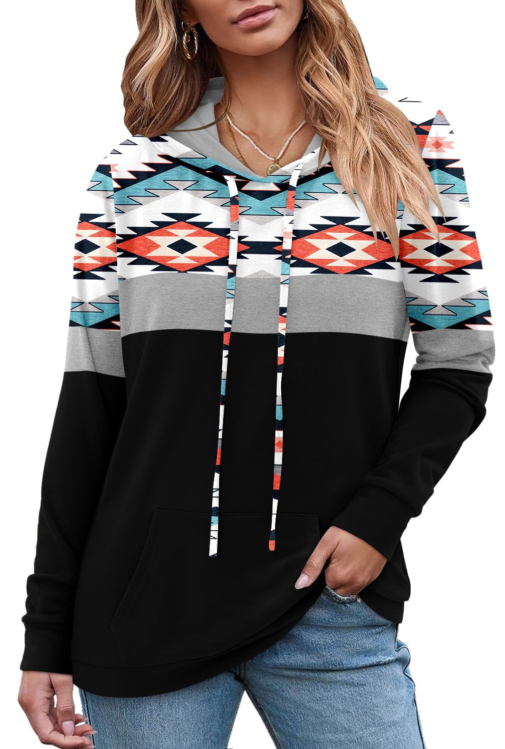Women's Pullover Hoodies Girls Trendy Fashion Tops Hooded Sweatshirts