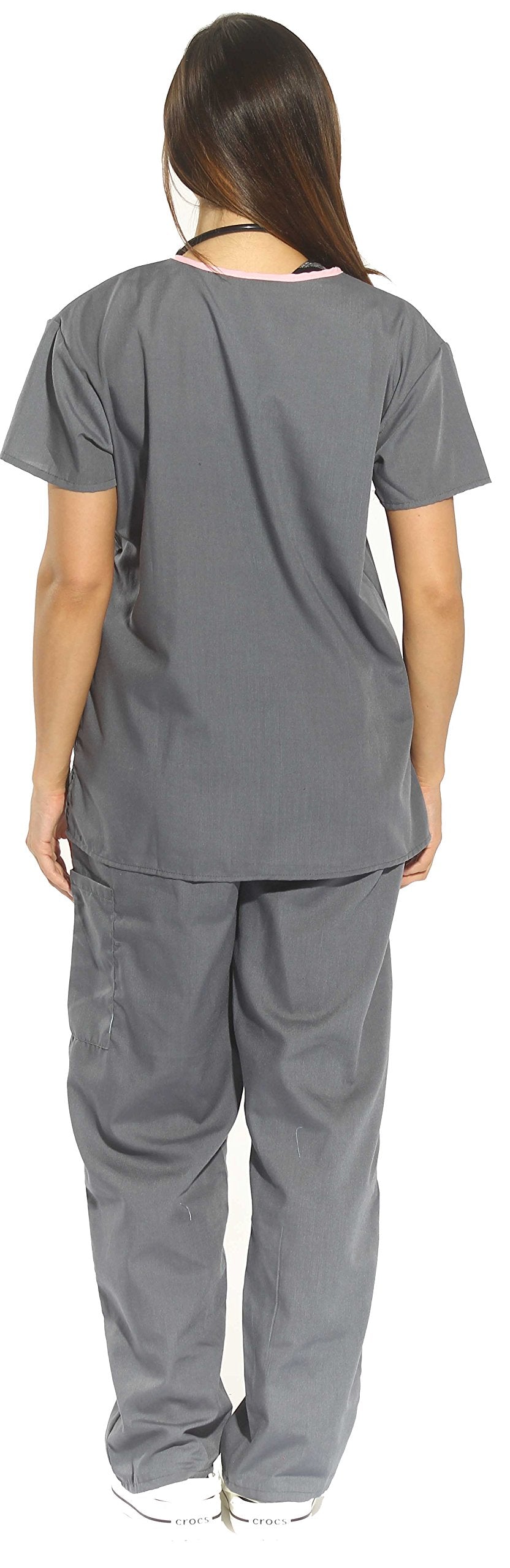 Just Love Women's Scrub Sets Medical Scrubs (Mock Wrap)