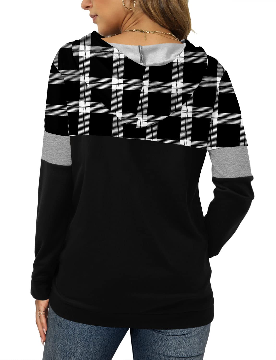 Women's Pullover Hoodies Girls Trendy Fashion Tops Hooded Sweatshirts