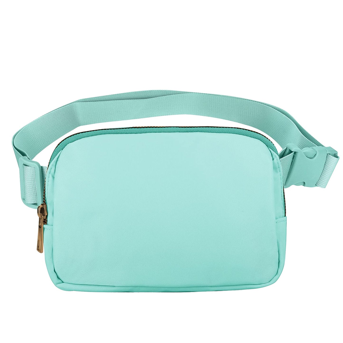 VOROLO Fanny Pack Christmas Gift For Women And Men Crossbody Bag Belt Bag Bum Bag with Adjustable Strap for Sports Black