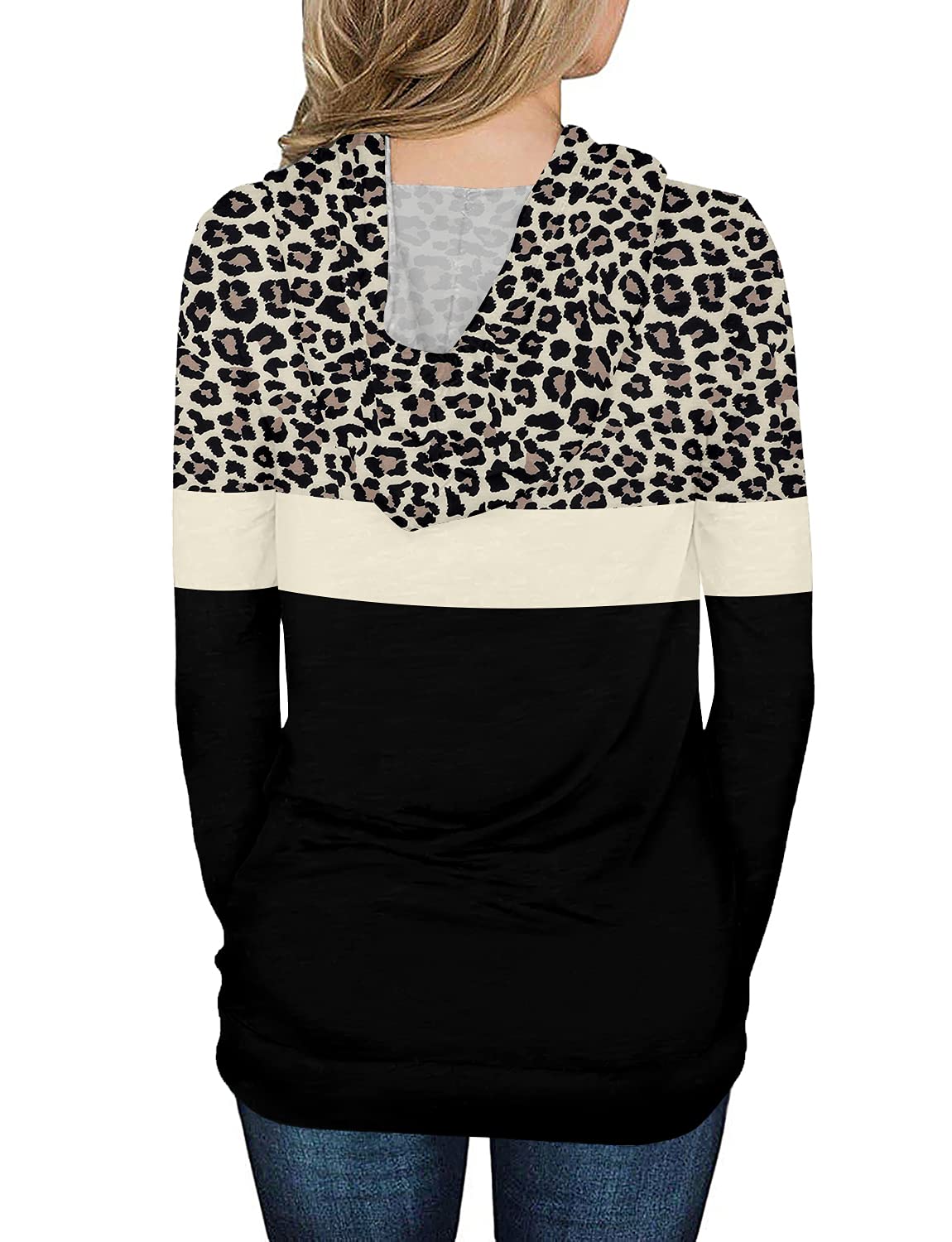 Women's Pullover Hoodies Girls Trendy Fashion Tops Hooded Sweatshirts