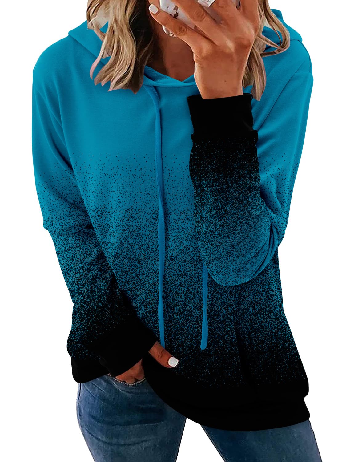Women's Pullover Hoodies Girls Trendy Fashion Tops Hooded Sweatshirts