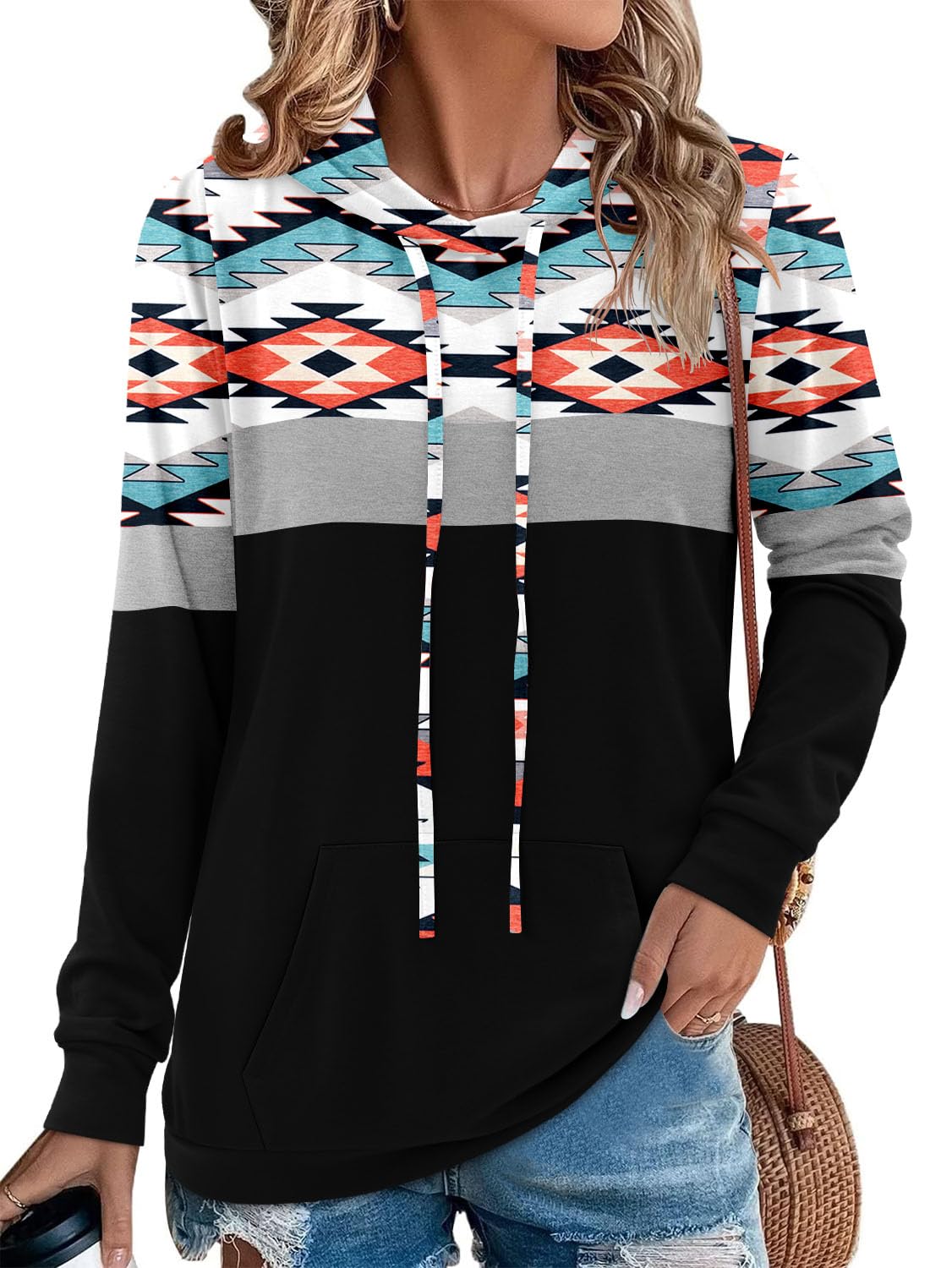 Women's Pullover Hoodies Girls Trendy Fashion Tops Hooded Sweatshirts