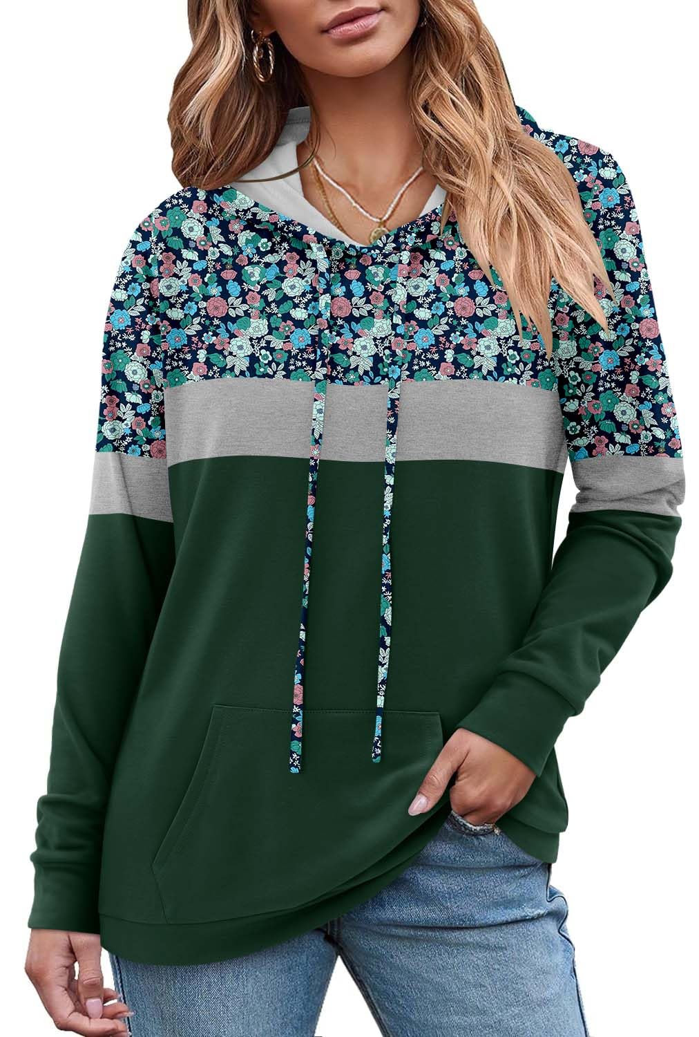 Women's Pullover Hoodies Girls Trendy Fashion Tops Hooded Sweatshirts