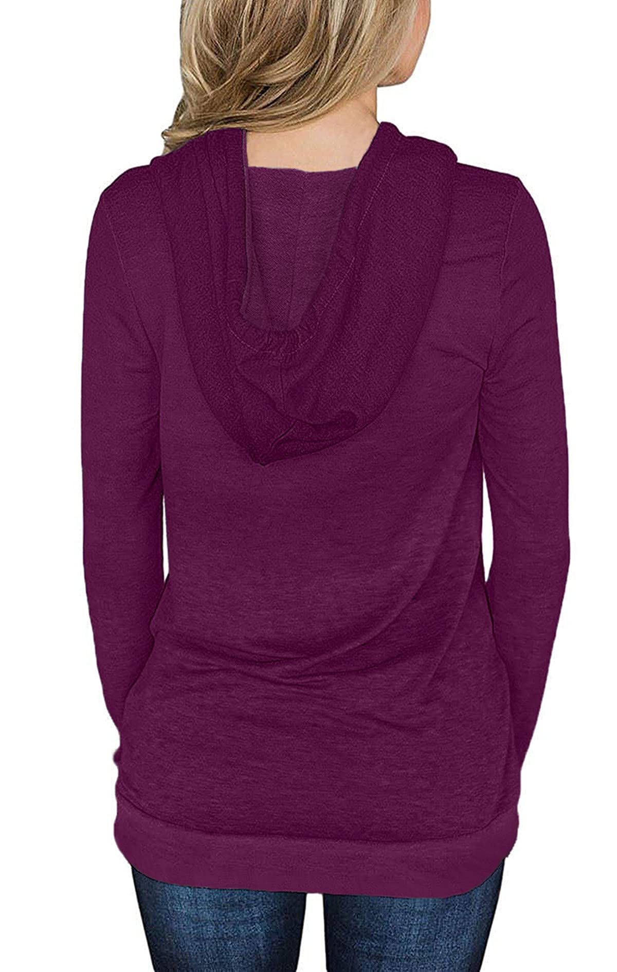Women's Pullover Hoodies Girls Trendy Fashion Tops Hooded Sweatshirts