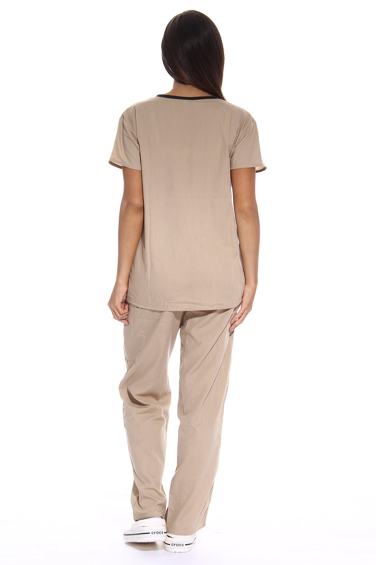 Just Love Women's Scrub Sets Medical Scrubs (Mock Wrap)