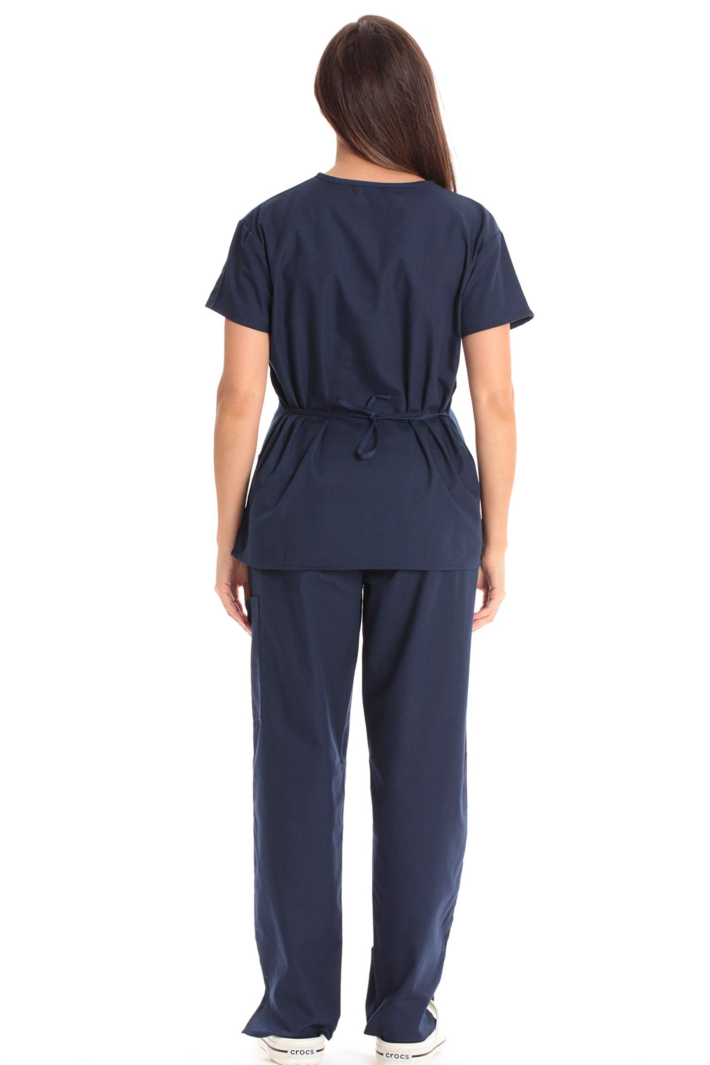 Just Love Women's Scrub Sets Medical Scrubs (Mock Wrap)