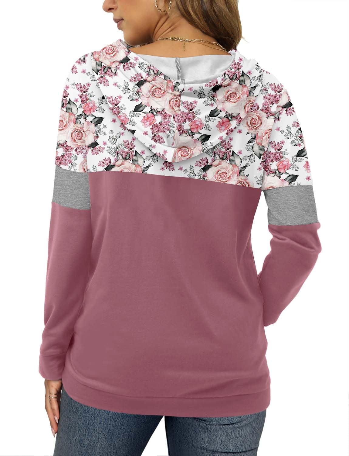 Women's Pullover Hoodies Girls Trendy Fashion Tops Hooded Sweatshirts