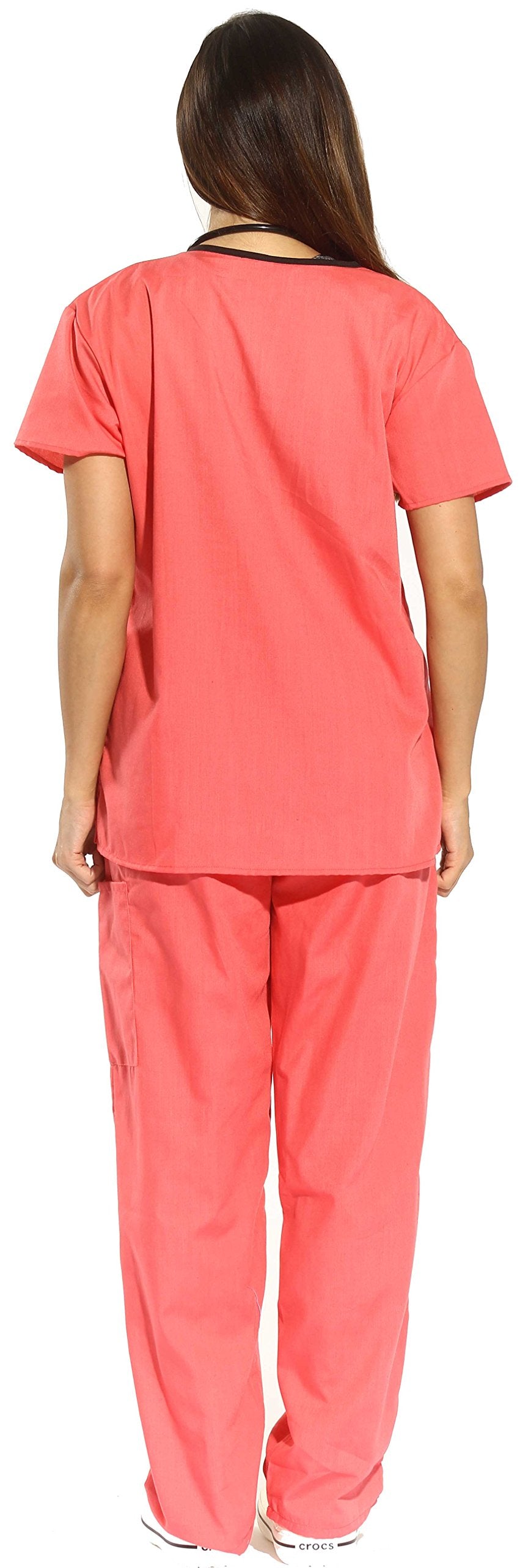 Just Love Women's Scrub Sets Medical Scrubs (Mock Wrap)