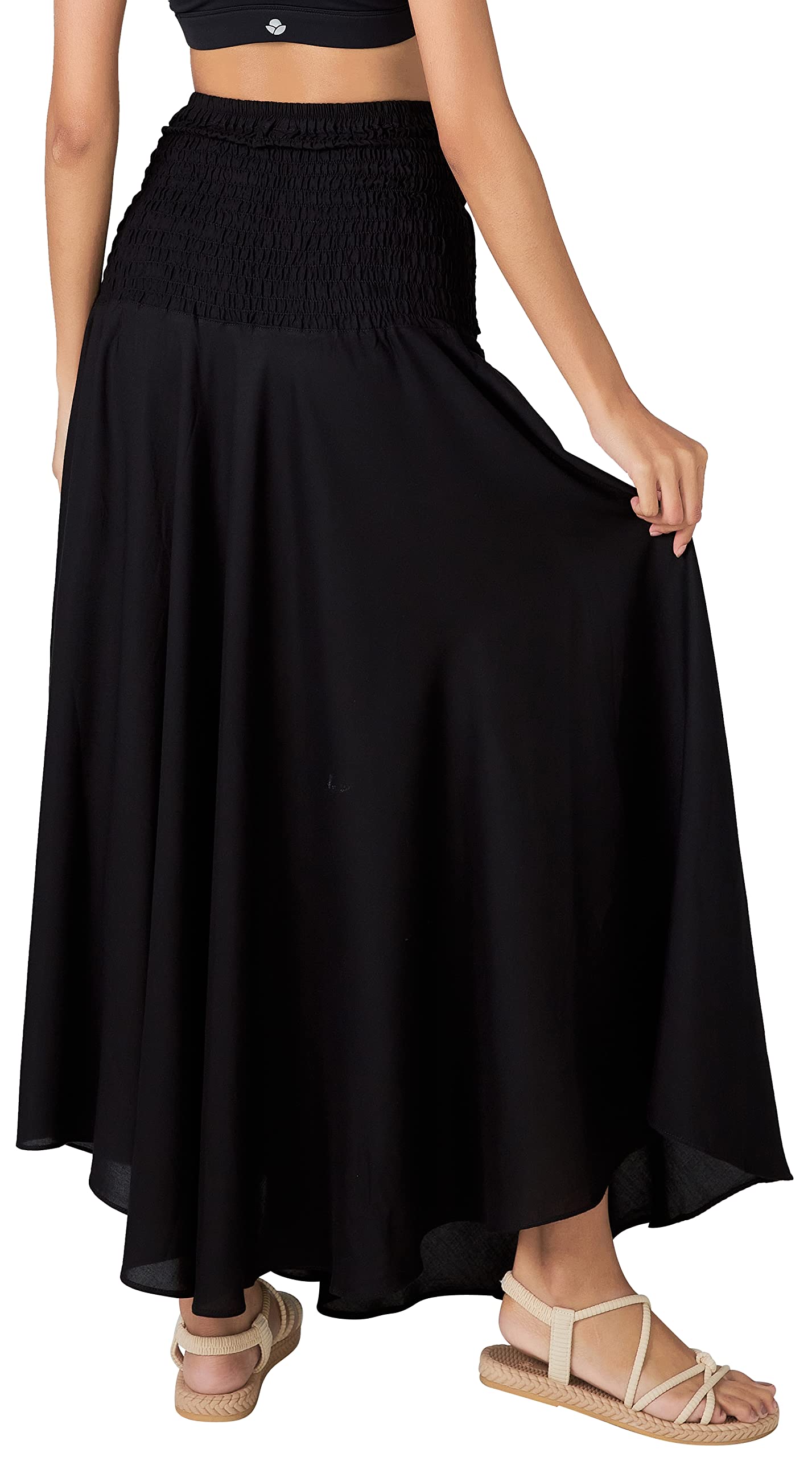 Long Boho Skirts for Women - Bohemian Hippie Maxi Summer Skirt