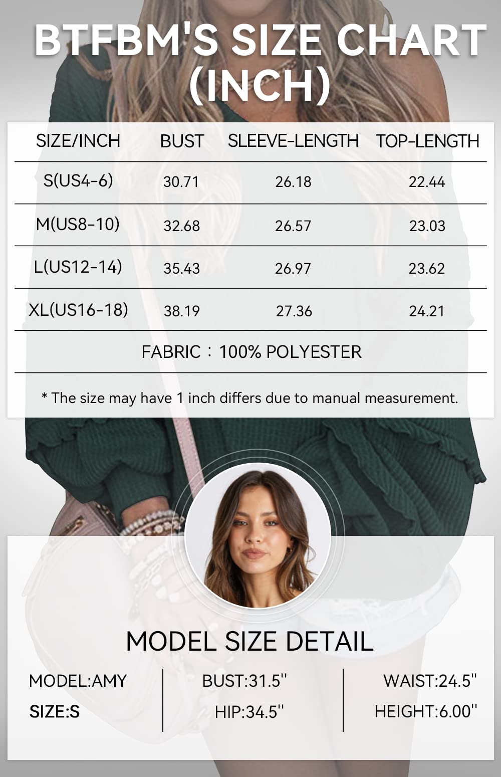 Women’s V Neck Long Sleeve Blouse Loose Fit Tunics Ruffles Off Shoulder Waffle Knit Solid Color Tops