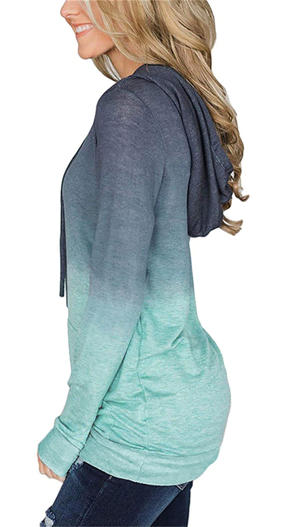 Women's Pullover Hoodies Girls Trendy Fashion Tops Hooded Sweatshirts