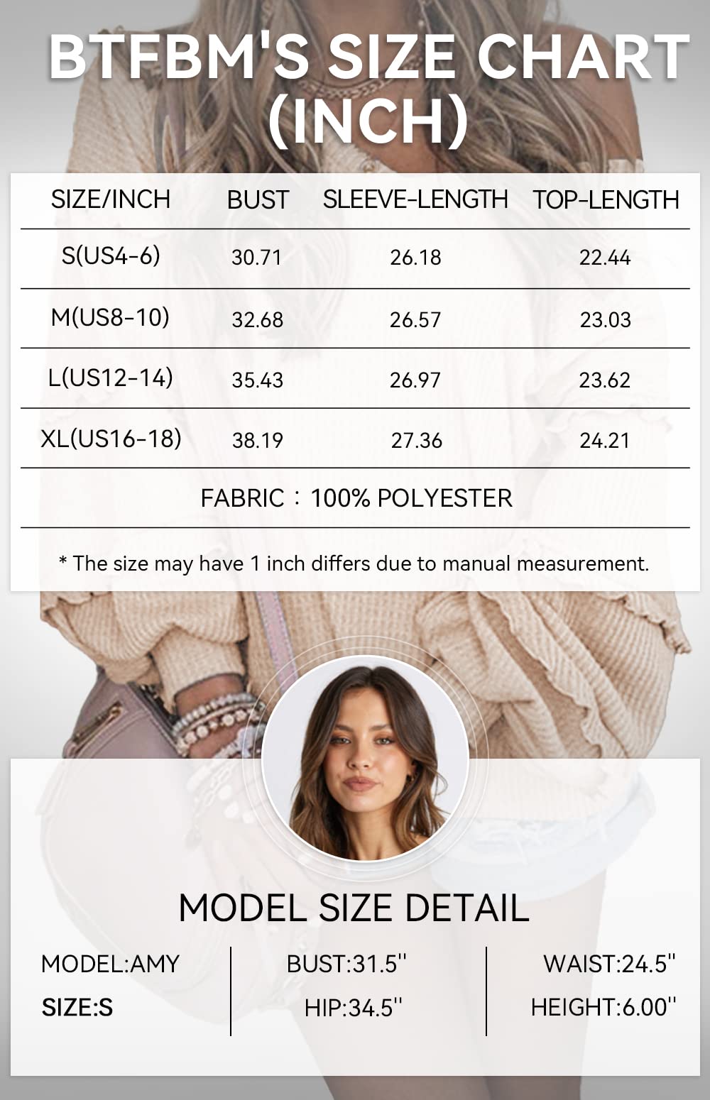 Women’s V Neck Long Sleeve Blouse Loose Fit Tunics Ruffles Off Shoulder Waffle Knit Solid Color Tops