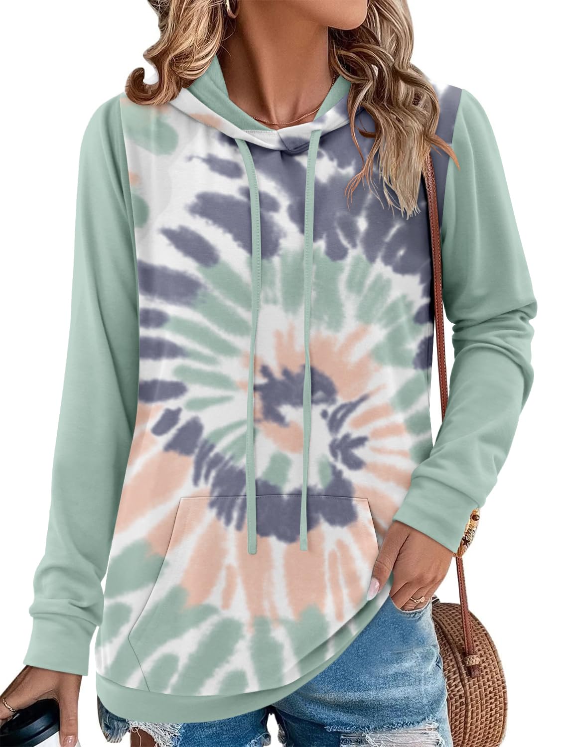 Women's Pullover Hoodies Girls Trendy Fashion Tops Hooded Sweatshirts