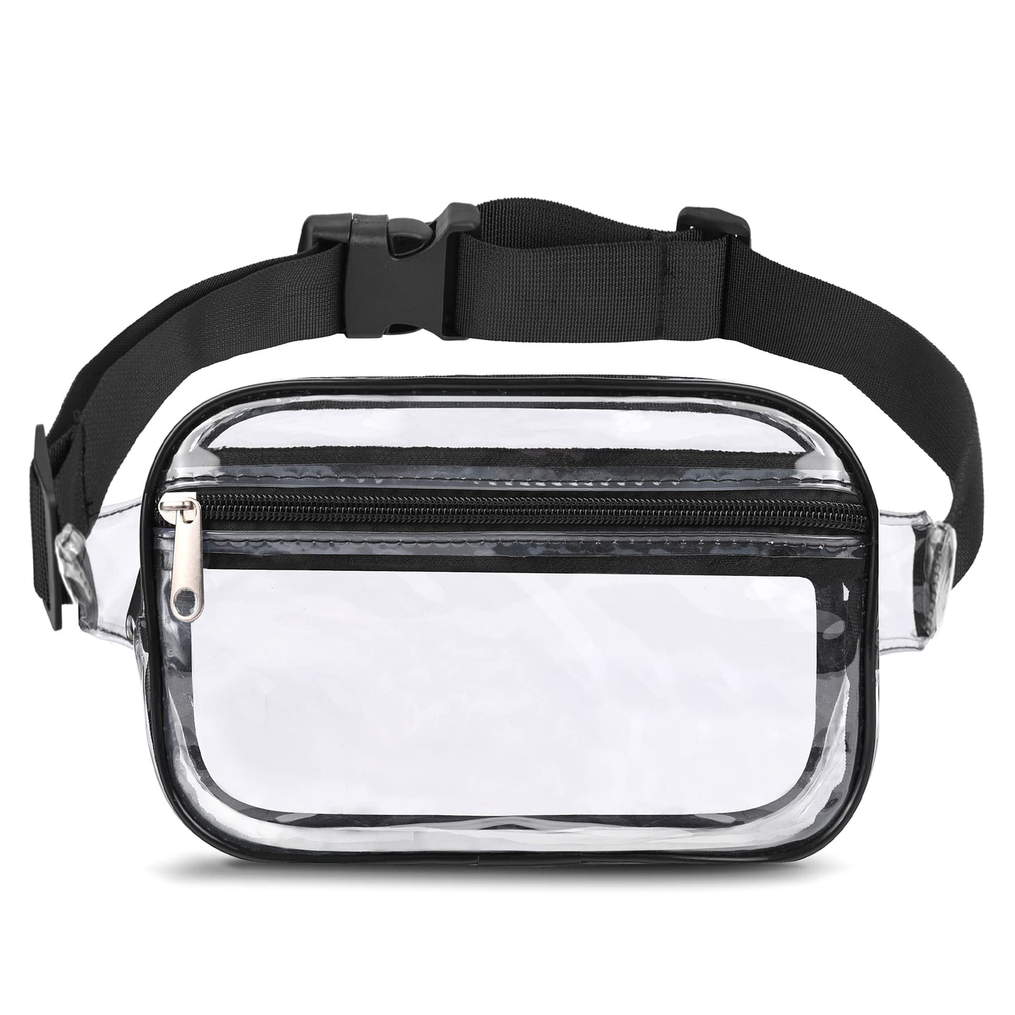 VOROLO Fanny Pack Christmas Gift For Women And Men Crossbody Bag Belt Bag Bum Bag with Adjustable Strap for Sports Black