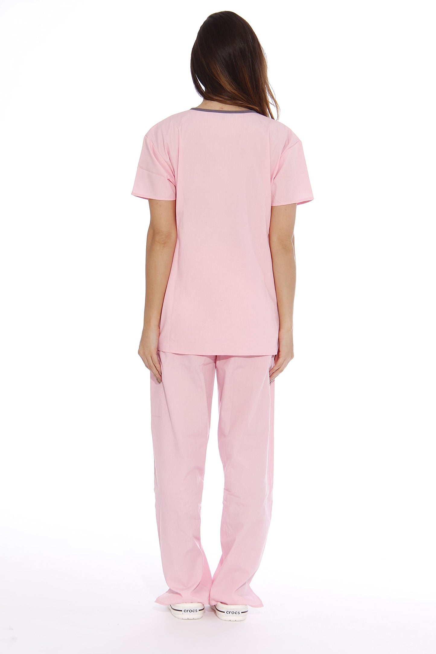Just Love Women's Scrub Sets Medical Scrubs (Mock Wrap)