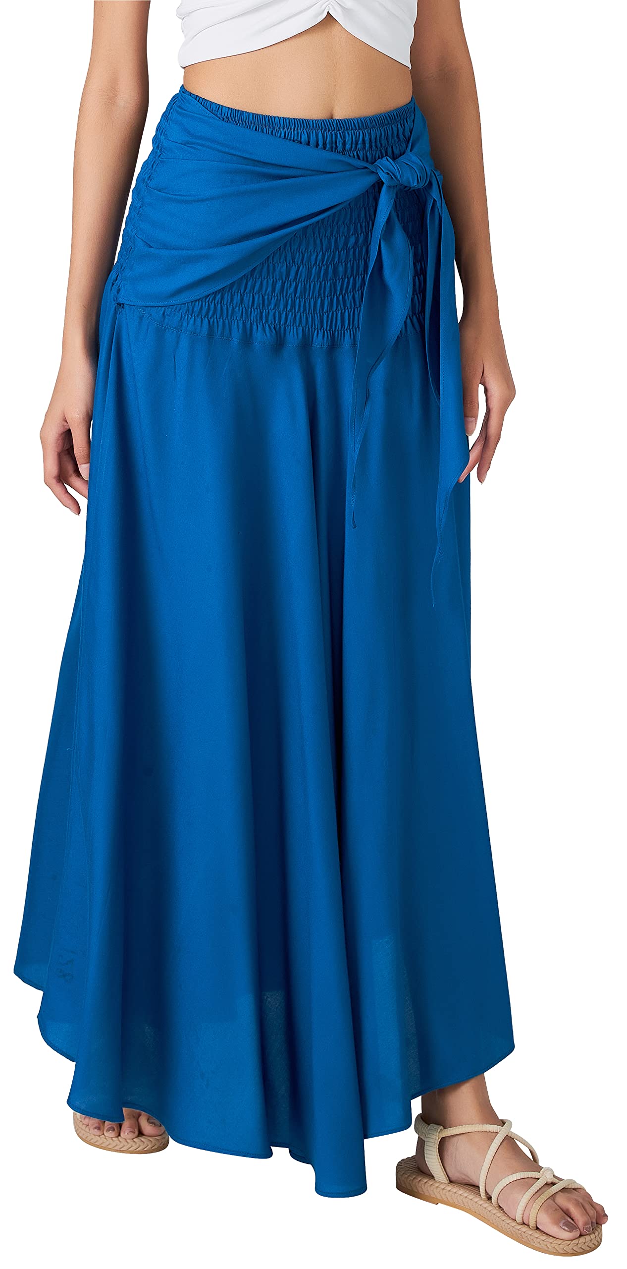 Long Boho Skirts for Women - Bohemian Hippie Maxi Summer Skirt