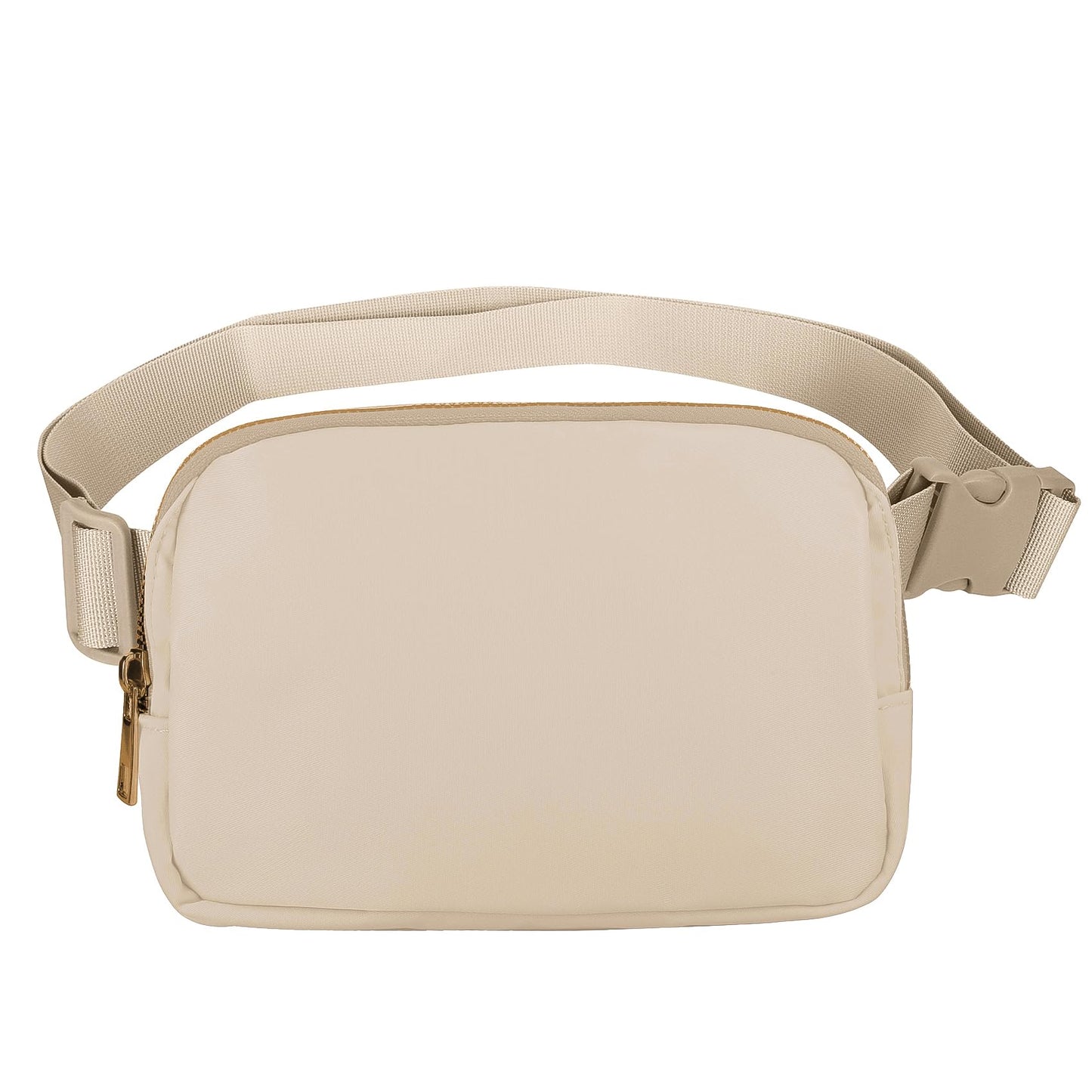 VOROLO Fanny Pack Christmas Gift For Women And Men Crossbody Bag Belt Bag Bum Bag with Adjustable Strap for Sports Black