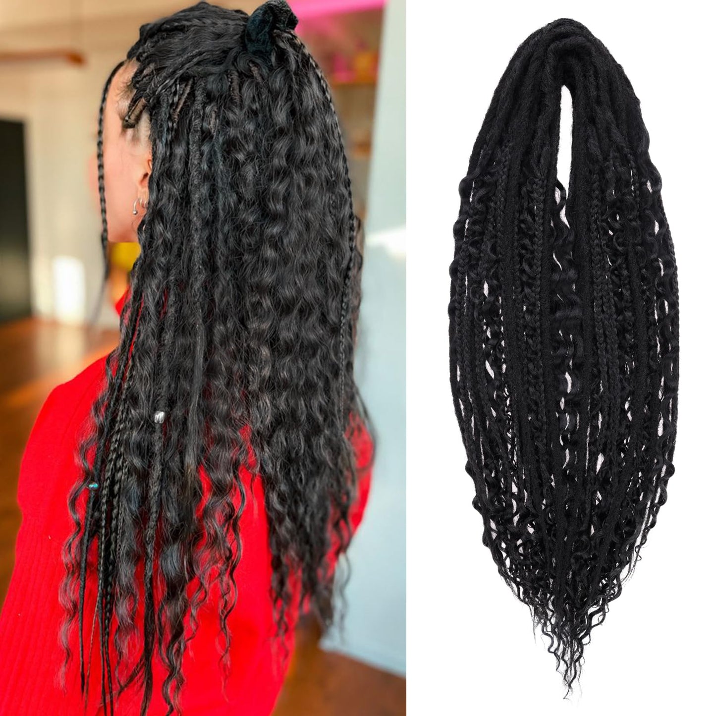 Dreadlock Extensions Hippie Single Ended Dreads